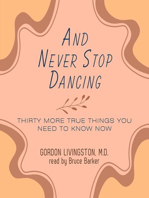 cover image of And Never Stop Dancing